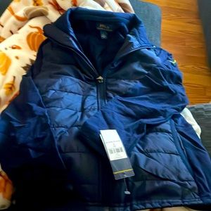 Polo by Ralph Lauren kids boys size 7 Golf II Navy  Jacket